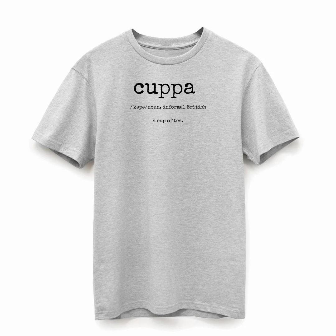 Gray Cuppa Supima® Cotton Tee