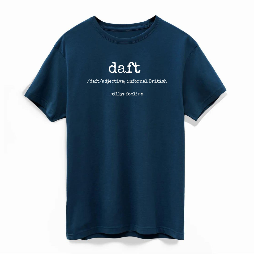 Navy Daft Supima® Cotton Tee