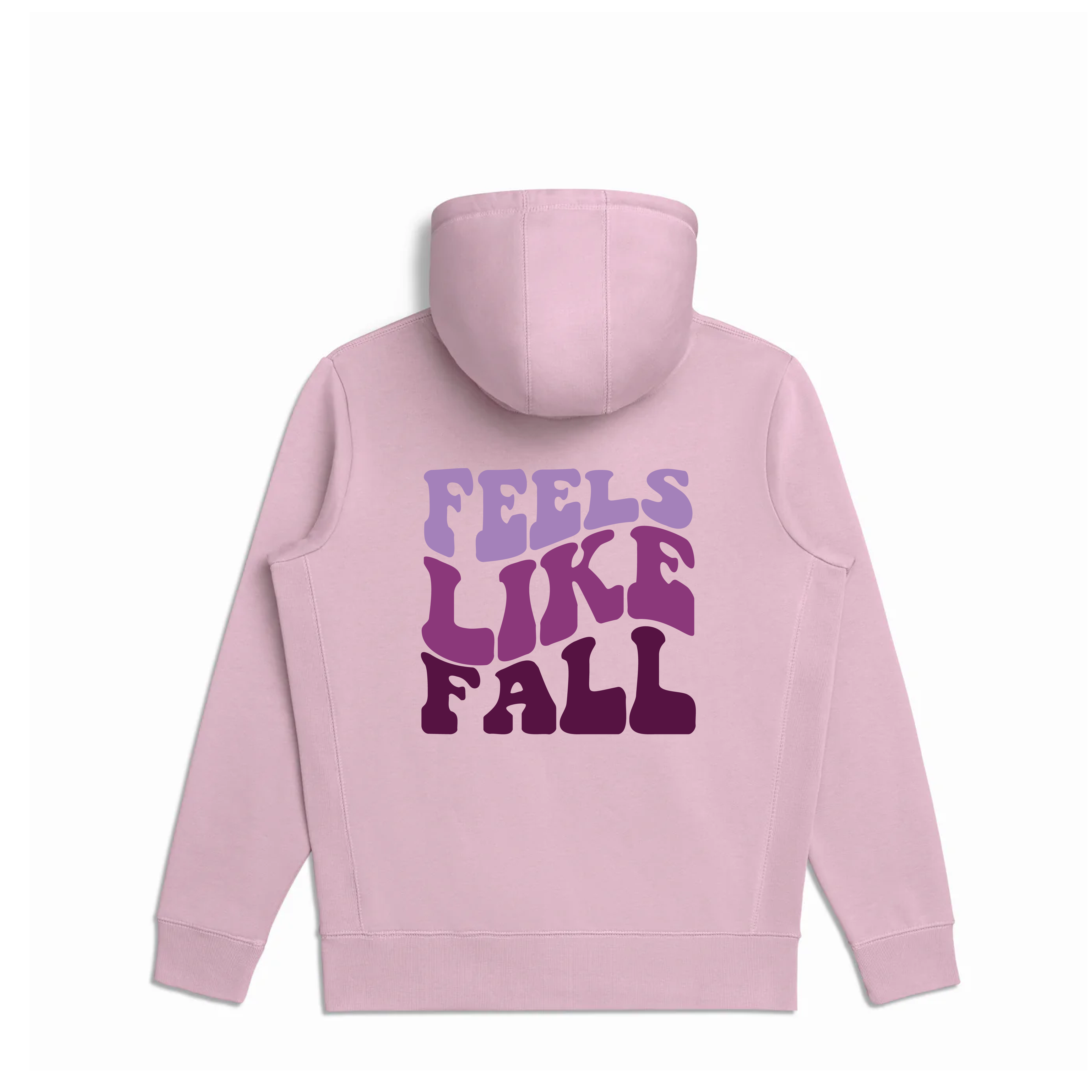 Lavender Feels Like Fall Organic Cotton Hoodie