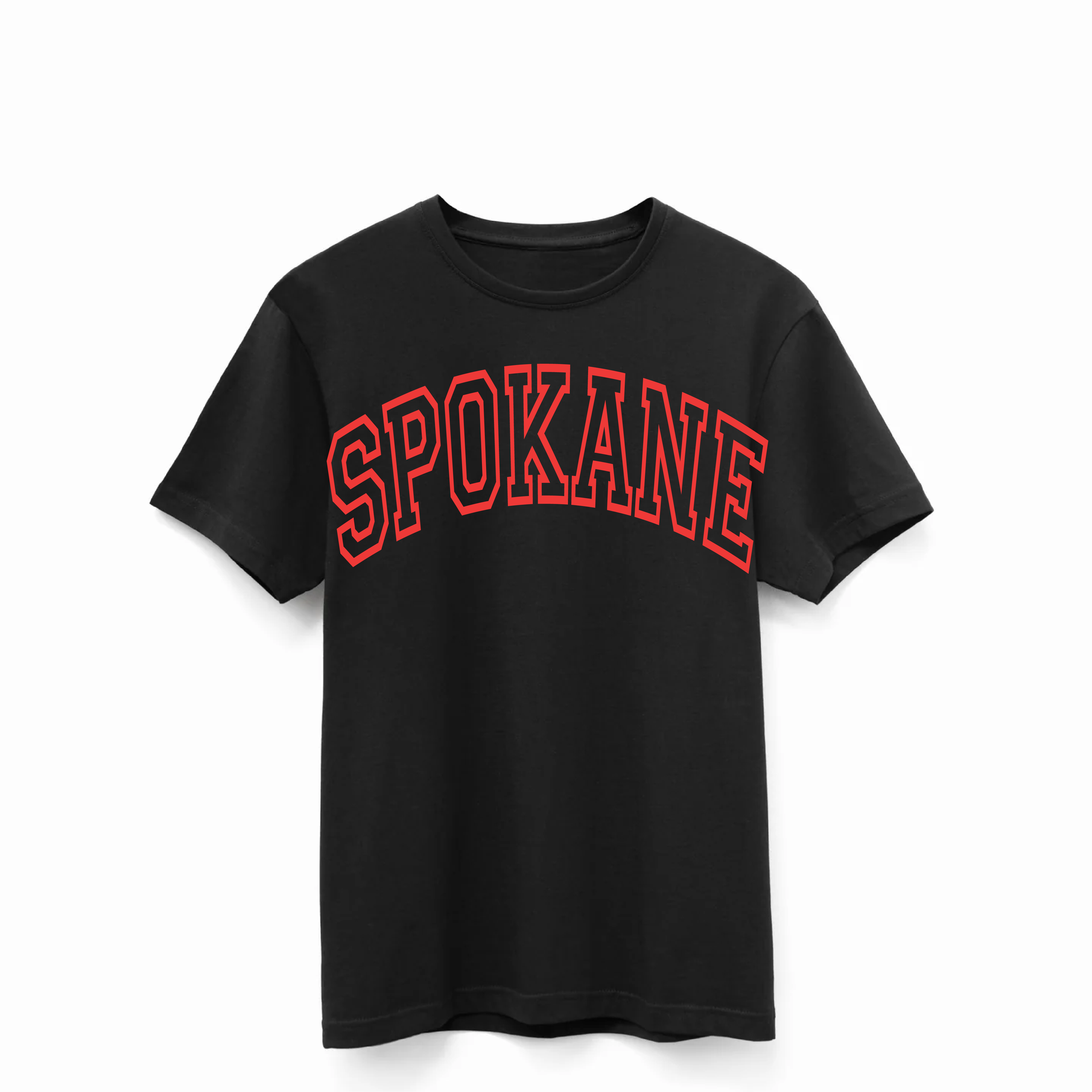 Black Spokane Supima® Cotton Tee