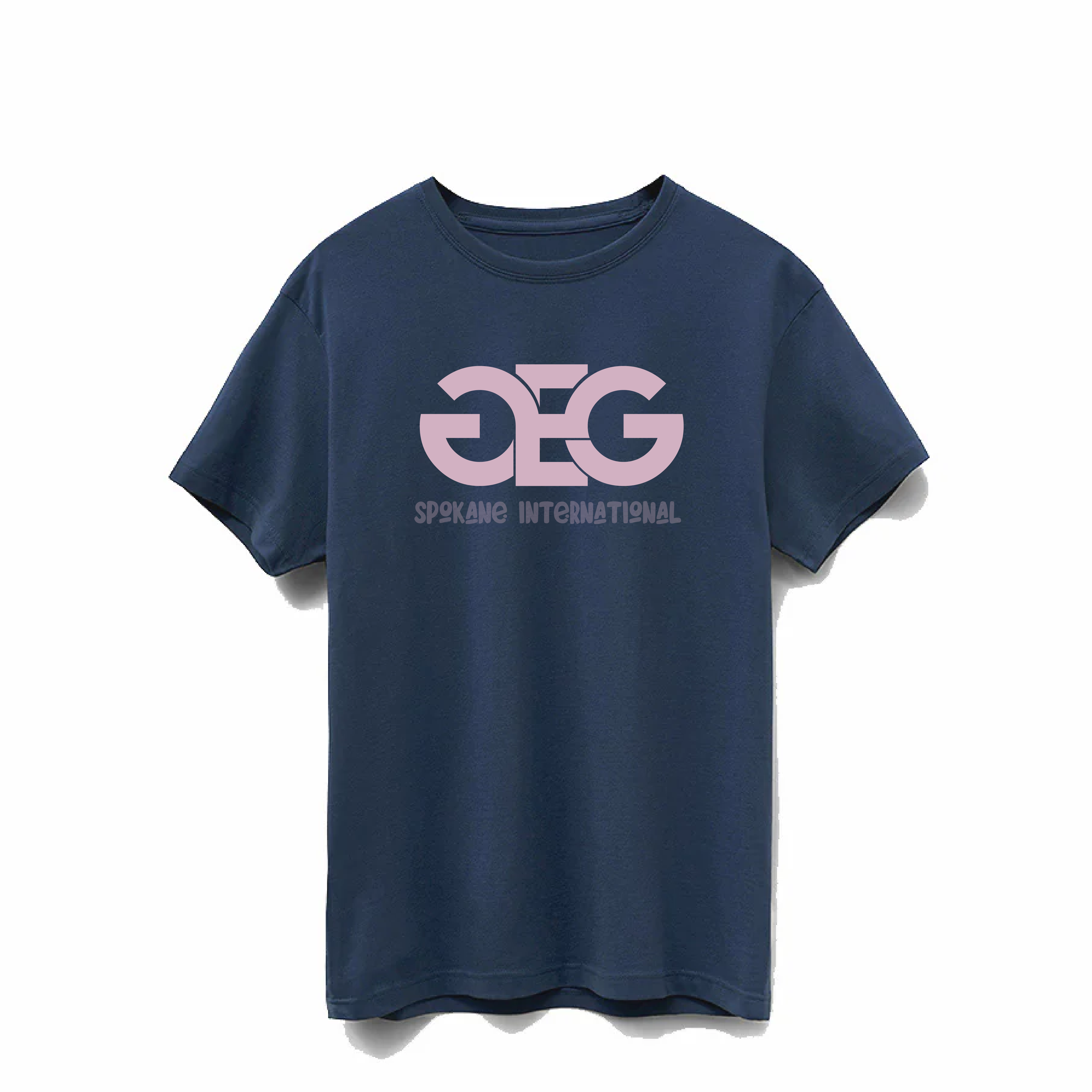 Navy GEG Airport Supima® Cotton Tee