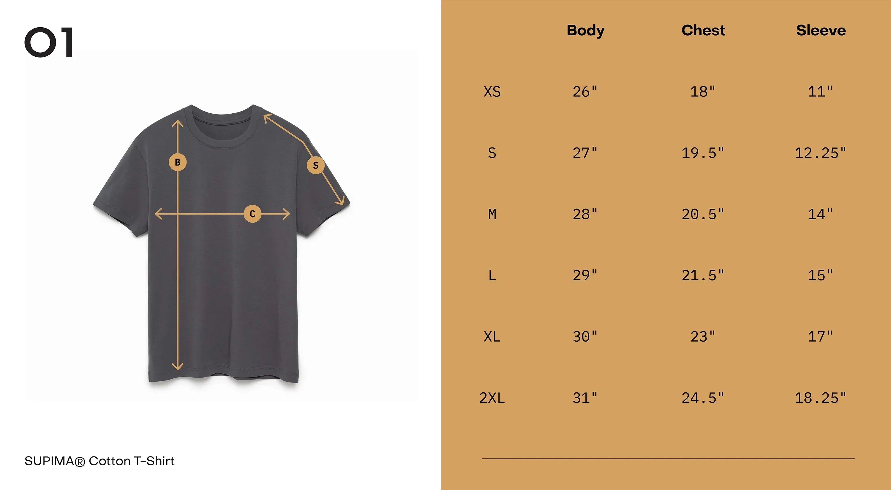 Slate Kerfuffle Supima® Cotton Tee