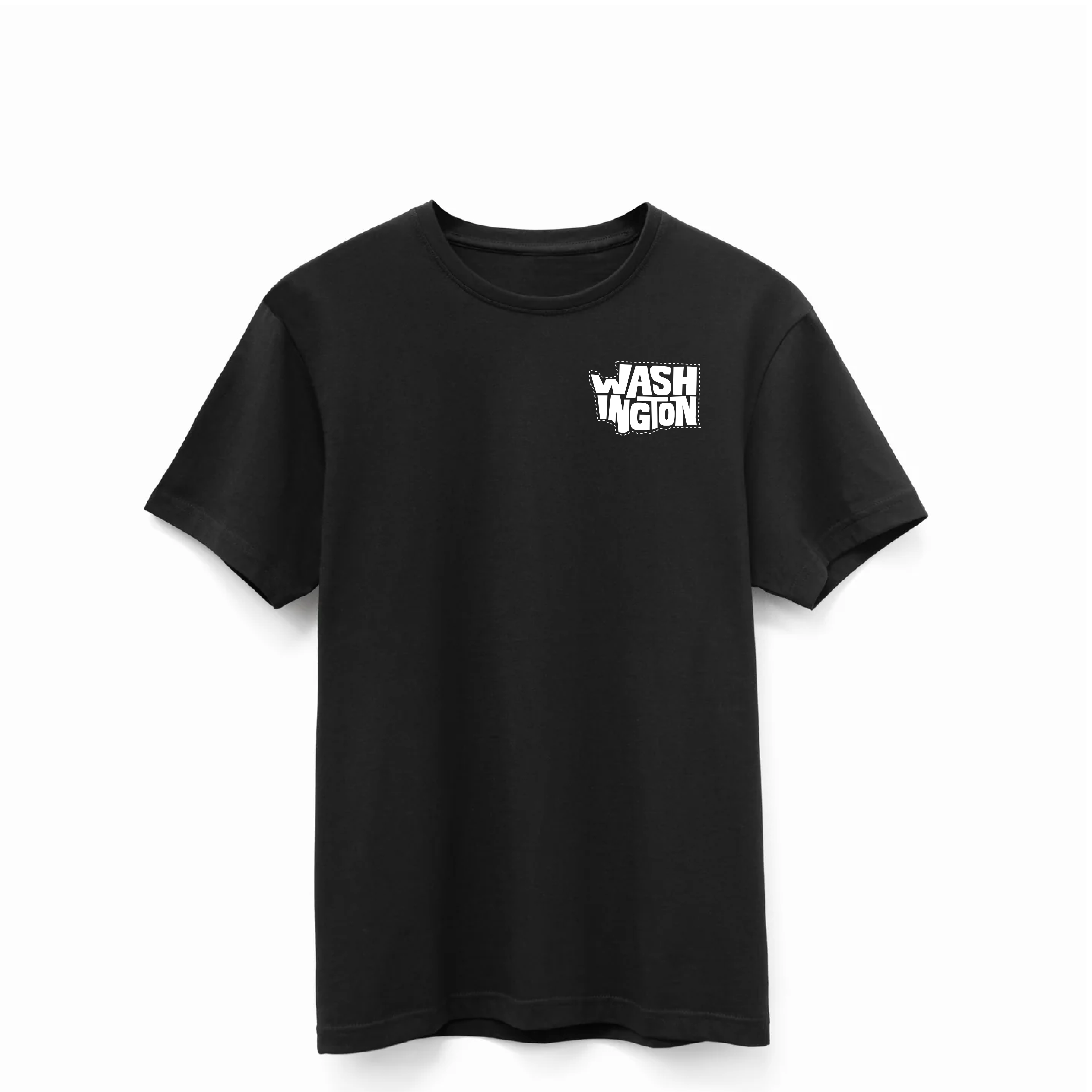 Black Washington Supima® Cotton Tee