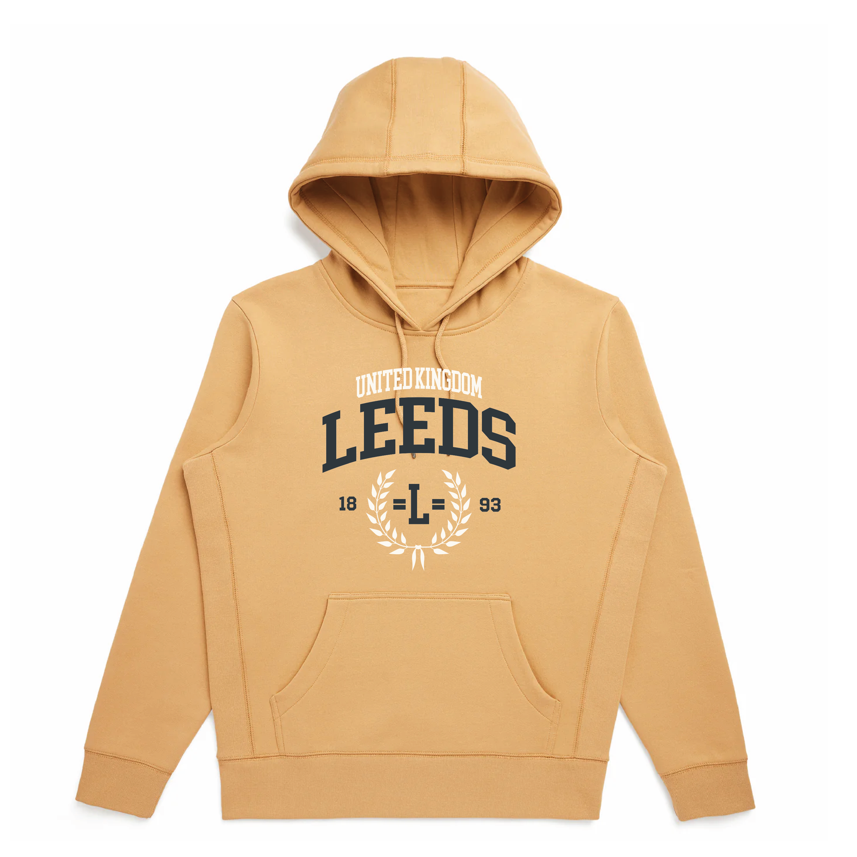 Camel Leeds Organic Cotton Hoodie