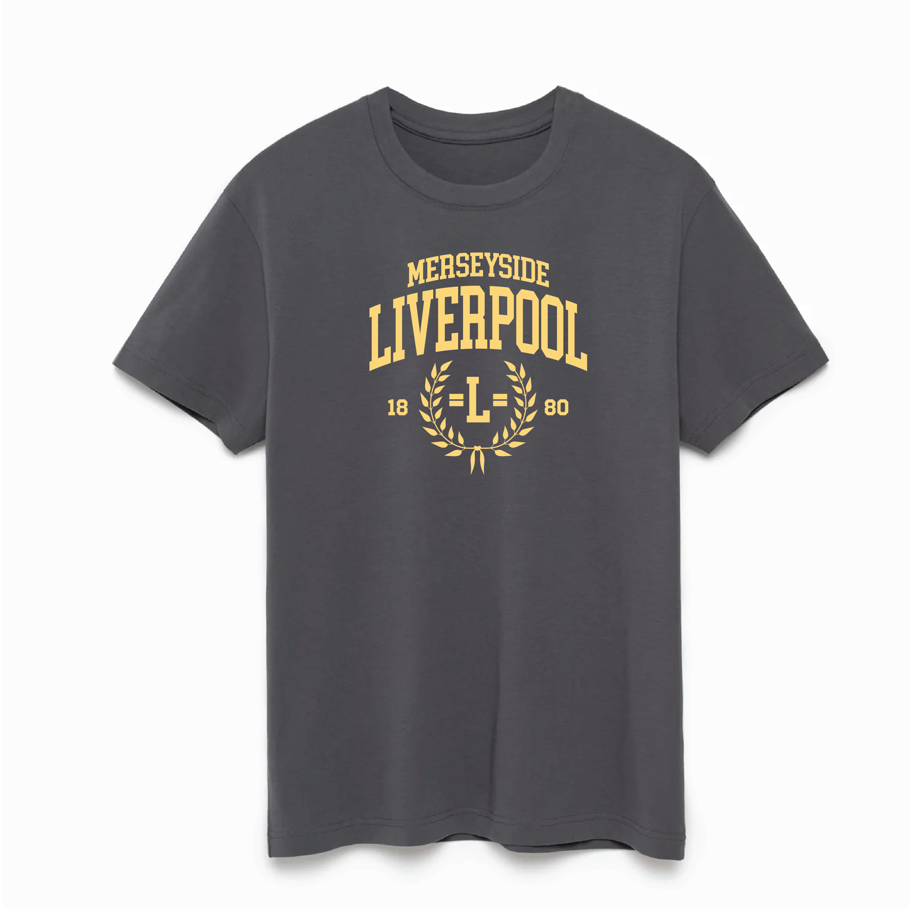 Slate Liverpool Supima® Cotton Tee